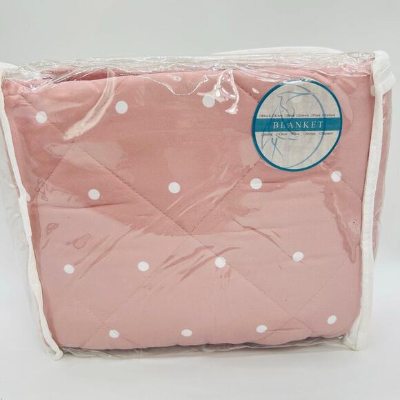Stork & Style 3 Pcs Nursery Bedding Crib Set Pink Changing Pad Cover Blanket NEW - Picture 2 of 6